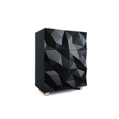Комод edge s (uniquely) черный 80.0x90x50.0 см.