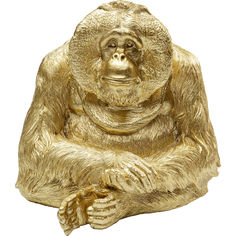 Копилка orang utan (kare) золотой 19x19x14 см.