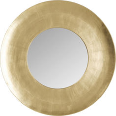 Зеркало planet (kare) золотой 8 см.