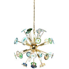 Люстра chips (kare) мультиколор 61x61x61 см.