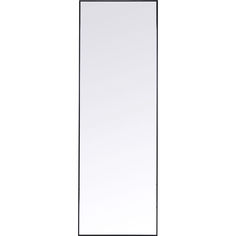 Зеркало bella (kare) черный 30x130x3 см.