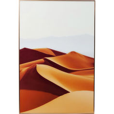 Картина в рамке desert dunes (kare) коричневый 120x80x3 см.