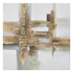 Картина на подрамнике imported (to4rooms) серый 80x80x3 см.