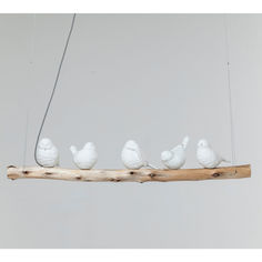 Люстра для столовой birds (kare) белый 120x120x15 см.