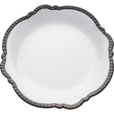 Тарелка neo barock (kare) черный 2 см.