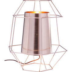 Лампа настольная wire (kare) розовый 55x50x48 см.