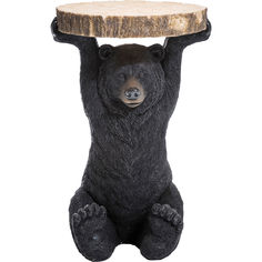 Столик приставной bear (kare) черный 33x53x33 см.