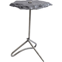 Столик приставной vulcano handle (kare) серый 48x59x48 см.