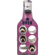 Стеллаж для бутылок open (kare) розовый 21x55x19 см.