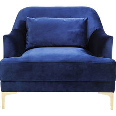 Кресло proud (kare) синий 98x81x86 см.