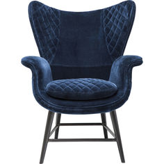 Кресло tudor (kare) синий 78x101x79 см.