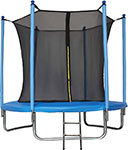 Батут Hiper TR-OUT002 d=244см синий/черный