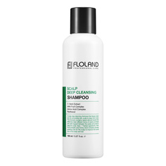 Глубокоочищающий укрепляющий шампунь с кислотами и пантенолом Scalp Deep Cleansing Shampoo 150 МЛ Floland