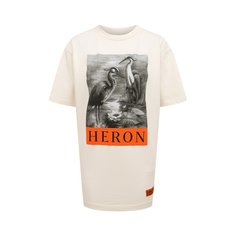 Хлопковая футболка Heron Preston