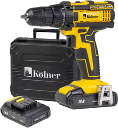 Дрель-шуруповерт аккумуляторная Kolner