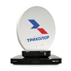 Комплект спутникового телевидения Триколор Ultra HD GS B622L и С592 черный