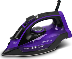 Утюг Polaris PIR 2415K черный/фиолетовый