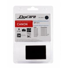 Аккумулятор DigiCare PLC-B511 / BP-511 / EOS 40D, EOS 50D, EOS 5D, Power Shot G1