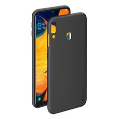 Чехол Deppa Gel Color Case для Samsung Galaxy A30 / A20 (2019) черный PET белый 86652