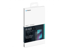 Защитное стекло Deppa 3D Full Glue для Honor 8S (2019) 0.3 мм черная рамка 62564