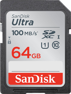 Карта памяти SanDisk SDXC UHS-I 64GB SDSDUNR-064G-GN3IN