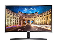 Монитор Samsung 23.5" C24F396FHI curved black (LC24F396FHIXRU)