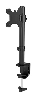 Кронштейн для мониторов ЖК Buro M061 черный 15"-32" макс.8кг крепление к столешнице поворот и наклон