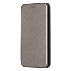 Чехол-книжка PERO ECO LEATHER универсальный 6.5-7.0" серый ПЕРО