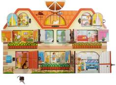 Развивающая доска Нескучные игры "Дом, в котором мы живем" арт.8008 (48х30, дерево)