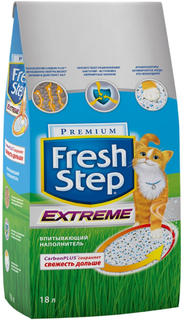 Наполнитель Fresh Step 9.52кг тройная защита впитывающий (18 литров) 4712
