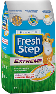 Наполнитель Fresh Step 6.35кг тройная защита впитывающий (12 литров) 8154