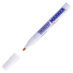 Маркеры разметочные маркер-краска MUNHWA Paint Marker белый 4мм