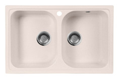 Кухонная мойка AquaGranitEx светло-розовый M-15(311)