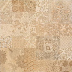 Керамическая плитка LORD COLLAGE CREMA 75x75 NPLUS Fanal