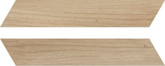 Керамогранит Rondine Ceramica (RHS) Woodie BEIGE CHEVRON 7,5x40,7