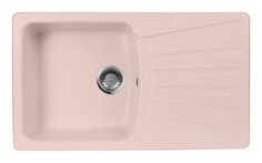 Кухонная мойка AquaGranitEx розовый M-12(315)