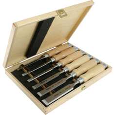 Набор плоских стамесок Narex