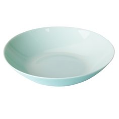 Тарелка суповая, стекло, 20 см, круглая, Lillie Turquoise, Luminarc, Q6429