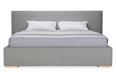 Кровать rovena (icon designe) серый 240x95x220 см.