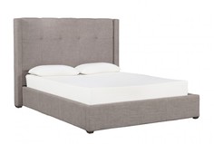 Кровать lemann (icon designe) серый 185x150x215 см.
