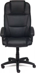 Офисное кресло Tetchair BERGAMO (кож/зам Черный PU-C 36-6)