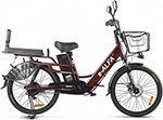 Велосипед Eltreco GREEN CITY e-ALFA LUX Коричневый 022863-2397