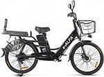 Велосипед Eltreco GREEN CITY e-ALFA LUX Черный 022863-2395