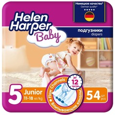BABY Подгузники размер 5 (Junior) 11-18 кг, 54 шт Helen Harper