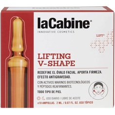LA CABINE Моделирующая сыворотка-филлер для лица в ампулах LIFTING V-SHAPE