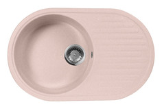 Кухонная мойка AquaGranitEx розовый M-18(315)