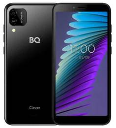 Смартфон BQ 5765L CLEVER BLACK (2 SIM, ANDROID)