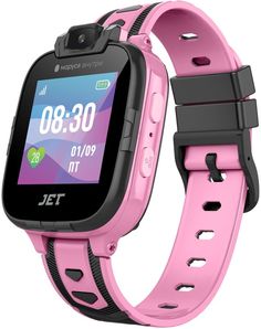 Детские умные часы Jet Kid Assistant розовый+серый