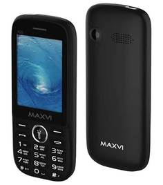 Мобильный телефон MAXVI K20 BLACK (2 SIM)