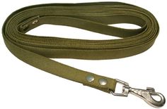 Поводок для собак 04633 брезент 25 мм длина 8 м зеленый Zooexpress